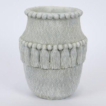 Dekorativni vrč siva 25,5x20,5 cm