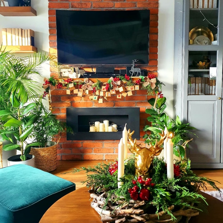 Kratki - Ugradbeni BIO kamin 40x90 cm 2kW crni