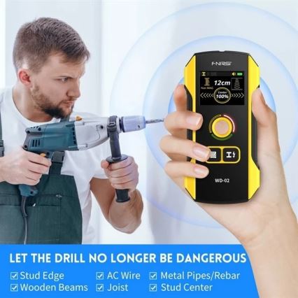 Detektor metala, napona i nehomogenosti 300 mAh 5V