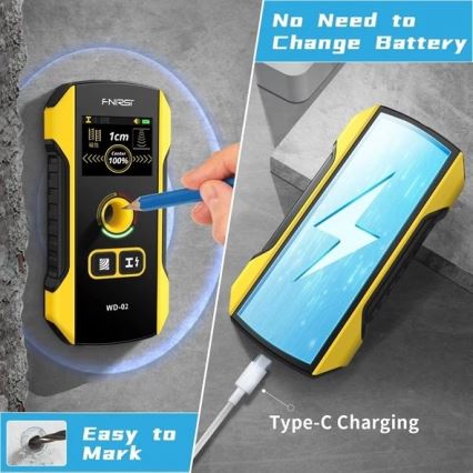 Detektor metala, napona i nehomogenosti 300 mAh 5V