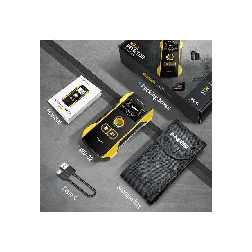 Detektor metala, napona i nehomogenosti 300 mAh 5V