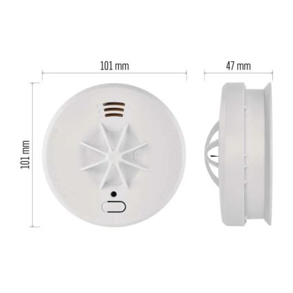 Detektor požara 1x9V