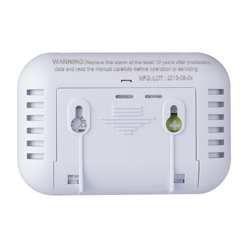 Detektor ugljičnog monoksida 3V/2xAA/LR6/85dB