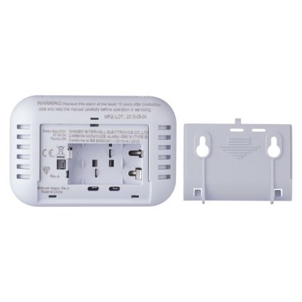 Detektor ugljičnog monoksida 3V/2xAA/LR6/85dB