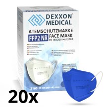 DEXXON MEDICAL Zaštitna maska FFP2 NR Deep blue 20 kom
