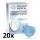 DEXXON MEDICAL Zaštitna maska FFP2 NR Pacific blue 20 kom