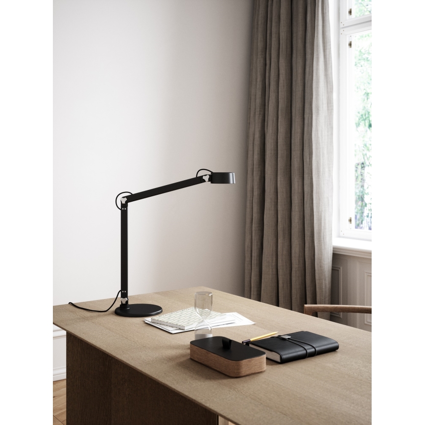DFTP by Nordlux - LED Prigušiva stolna lampa na dodir 3v1 NOBU LED/9W/230V crna