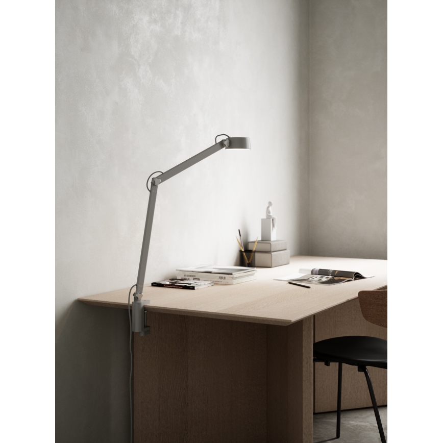 DFTP by Nordlux - LED Prigušiva stolna lampa na dodir 3v1 NOBU LED/9W/230V siva