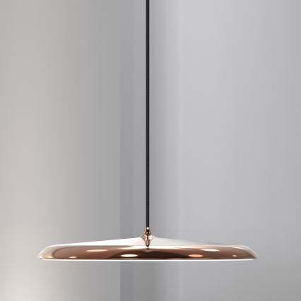 DFTP by Nordlux - LED Prigušivi luster na sajli ARTIST LED/24W/230V pr. 40 cm bakrena
