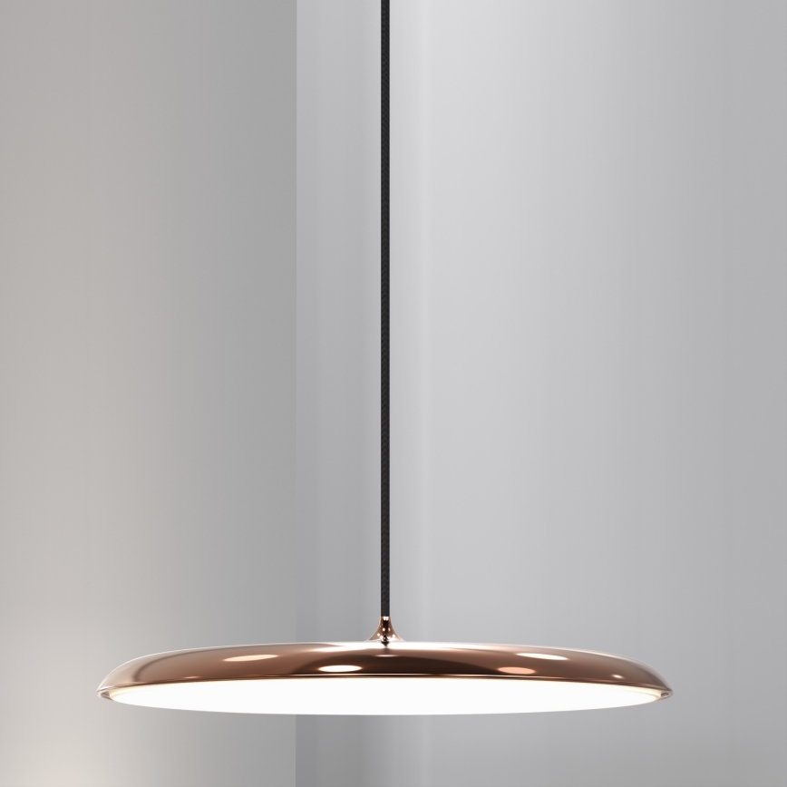 DFTP by Nordlux - LED Prigušivi luster na sajli ARTIST LED/24W/230V pr. 40 cm bakrena