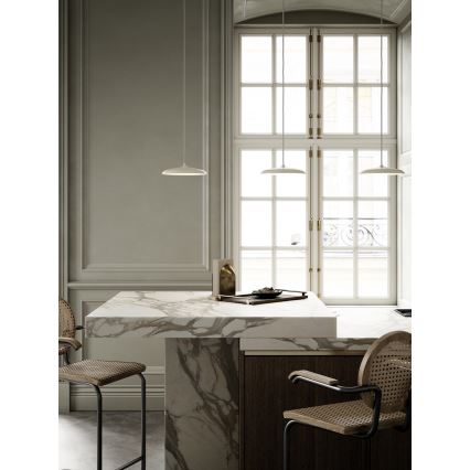 DFTP by Nordlux - LED prigušivački luster na užetu ARTIST LED/14W/230V promjer 25 cm bež