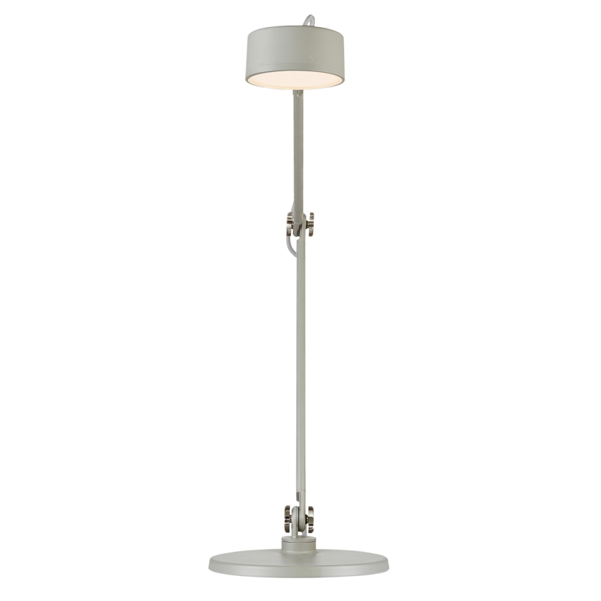 DFTP by Nordlux - LED stolna lampa s dodirnim prigušivačem 3u1 NOBU LED/9W/230V siva