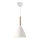 DFTP by Nordlux - Luster na sajli PURE 1xE27/40W/230V pr. 20 cm bijela/jasen