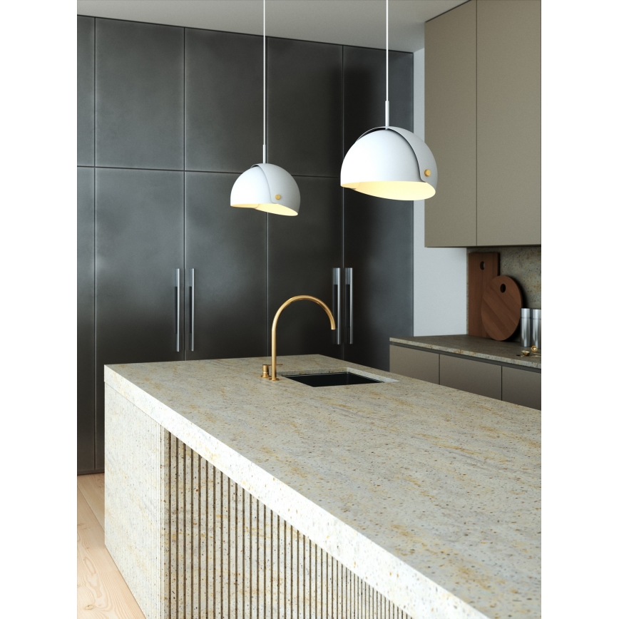 DFTP by Nordlux - Luster na sajli s podesivim sjenilom ALIGN 1xE27/15W/230V bijela