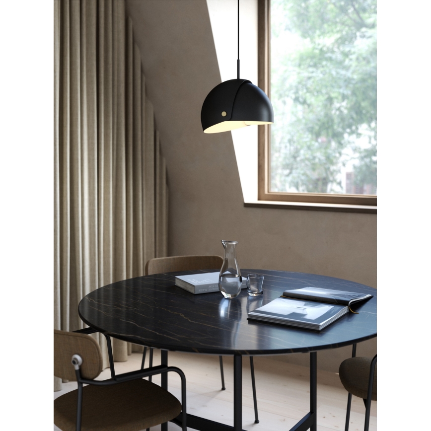DFTP by Nordlux - Luster na sajli s podesivim sjenilom ALIGN 1xE27/15W/230V crna