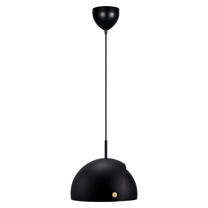 DFTP by Nordlux - Luster na sajli s podesivim sjenilom ALIGN 1xE27/15W/230V crna