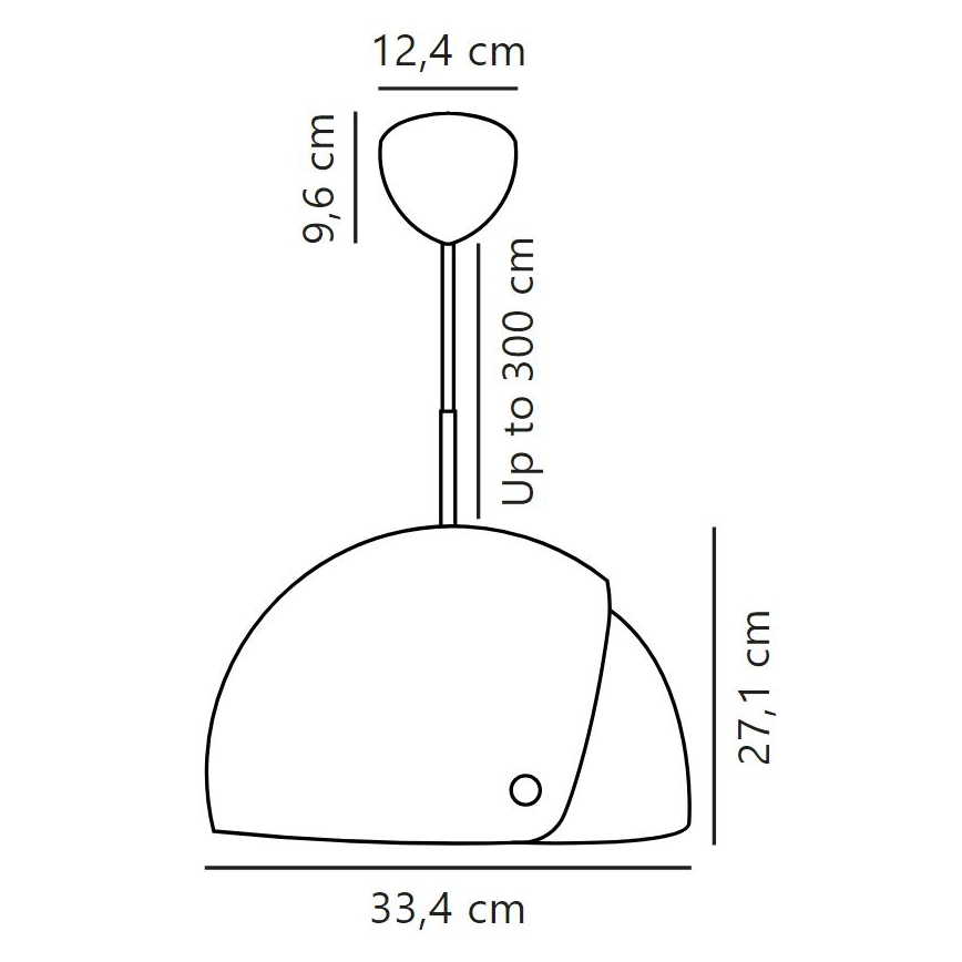 DFTP by Nordlux - Luster na sajli s podesivim sjenilom ALIGN 1xE27/15W/230V crna