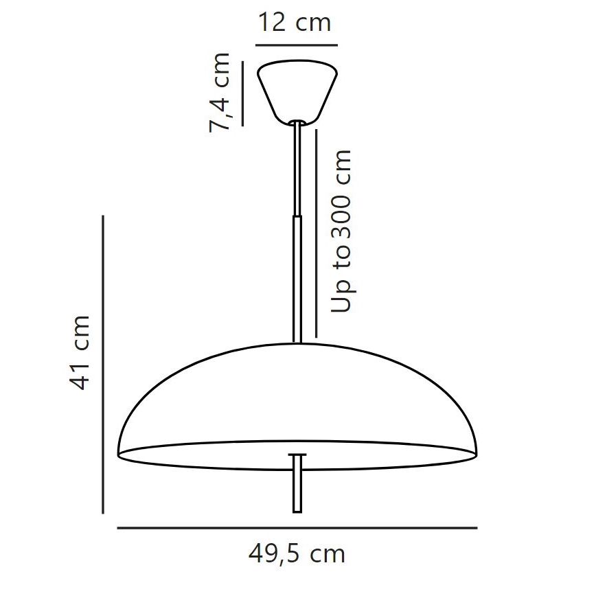 DFTP by Nordlux - Luster na sajli VERSALE 2xE27/15W/230V crna