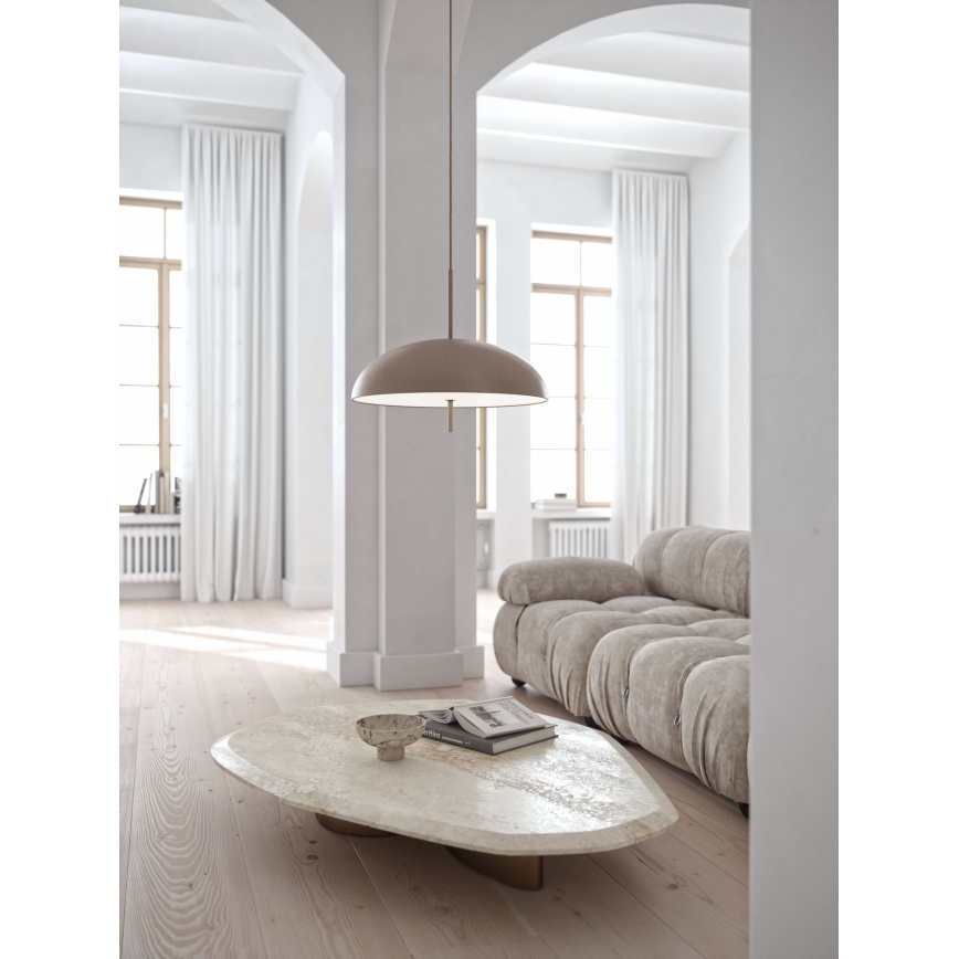 DFTP by Nordlux - Luster na sajli VERSALE 2xE27/15W/230V smeđa