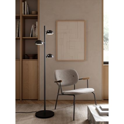 DFTP by Nordlux - Podna lampa NOMI 3xE14/8W/230V crna