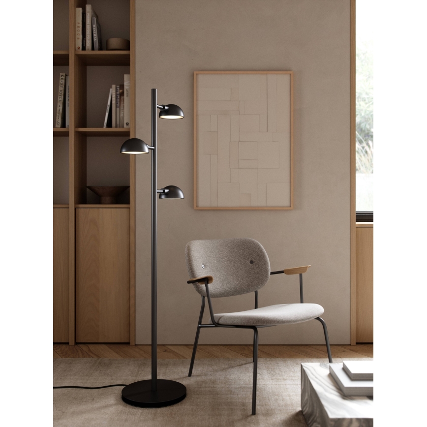DFTP by Nordlux - Podna lampa NOMI 3xE14/8W/230V crna