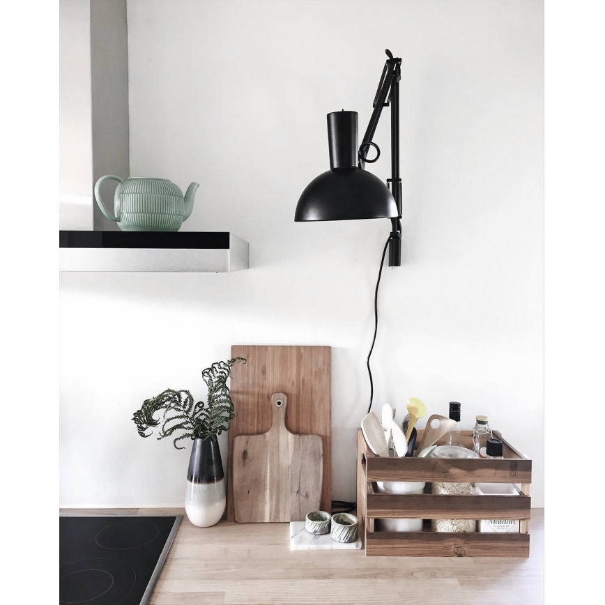 DFTP by Nordlux - Stolna lampa ARKI 1xE27/60W/230V crna