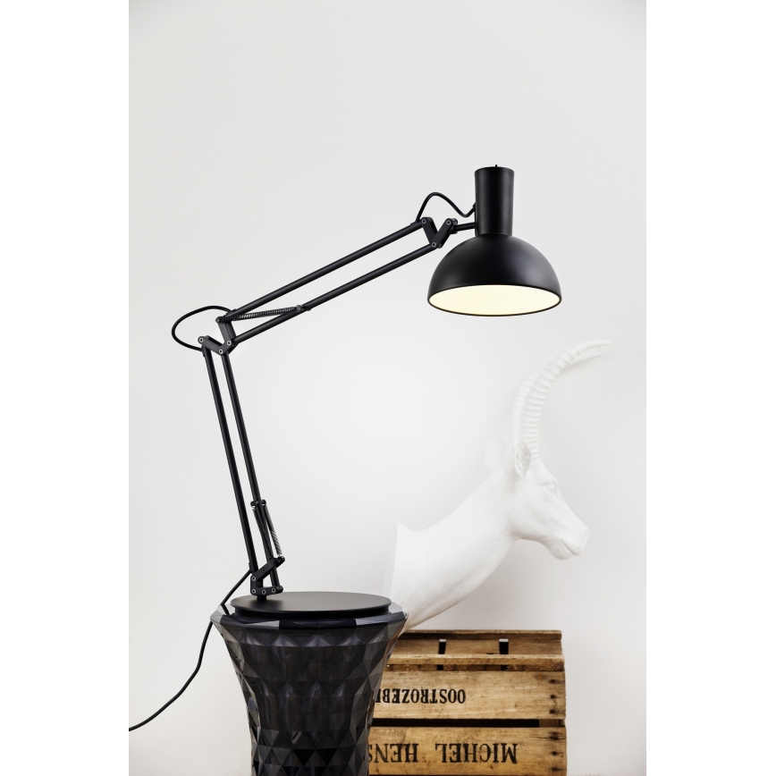 DFTP by Nordlux - Stolna lampa ARKI 1xE27/60W/230V crna