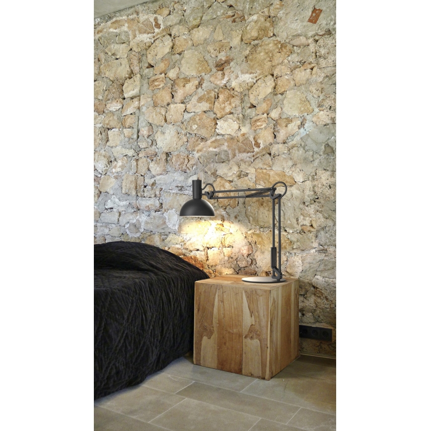 DFTP by Nordlux - Stolna lampa ARKI 1xE27/60W/230V crna