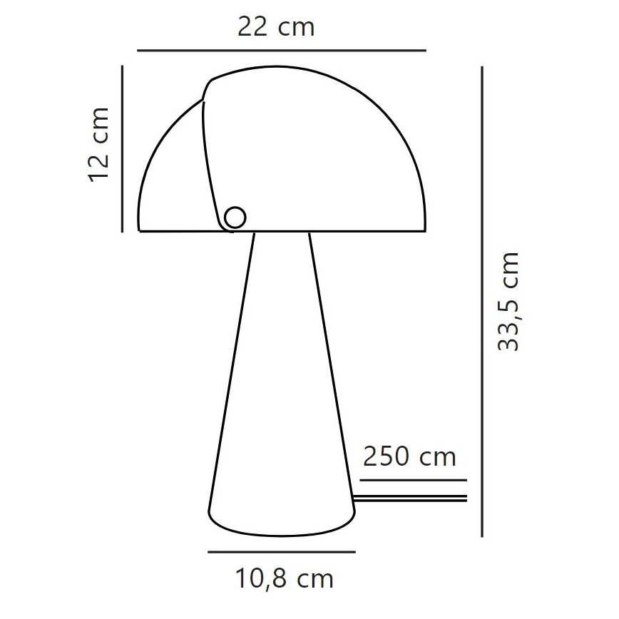 DFTP by Nordlux - Stolna lampa s podesivim sjenilom ALIGN 1xE27/25W/230V bež
