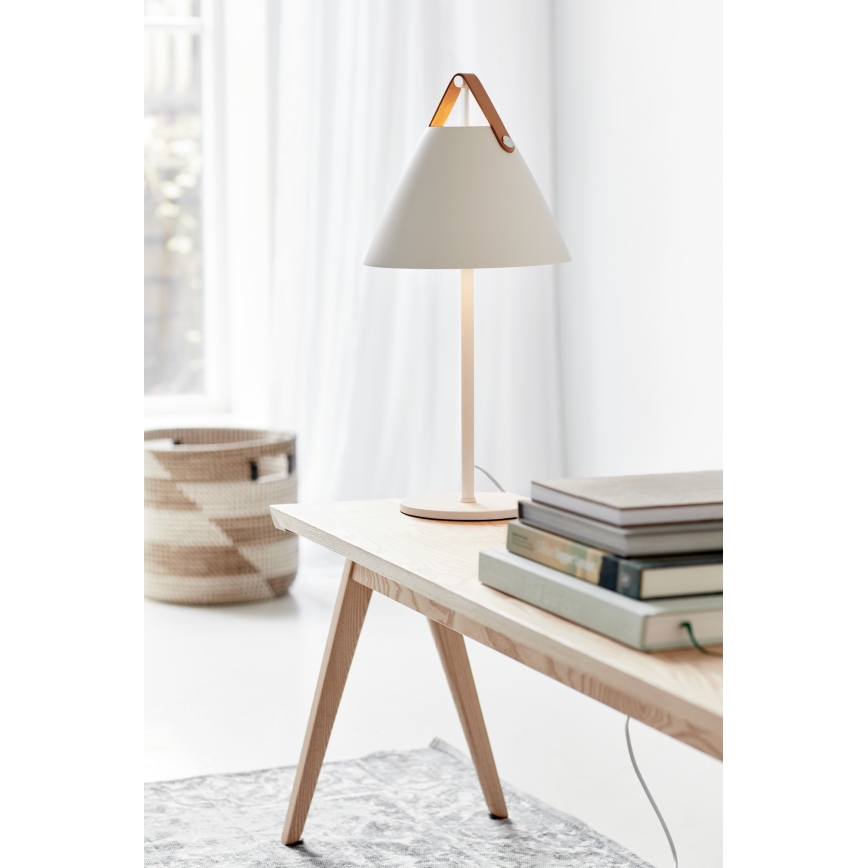 DFTP by Nordlux - Stolna lampa STRAP 1xE27/40W/230V bijela