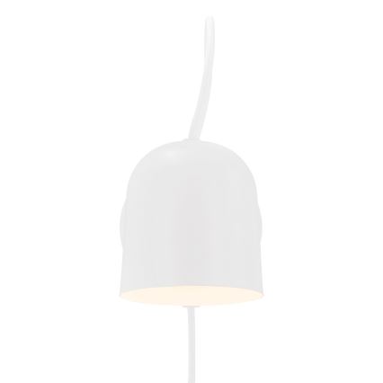 DFTP by Nordlux - Zidna reflektorska svjetiljka s USB portem ANGLE 1xGU10/25W/230V bijela