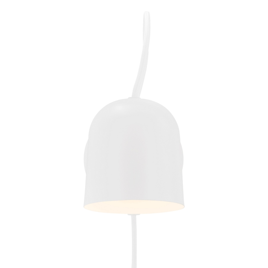 DFTP by Nordlux - Zidna reflektorska svjetiljka s USB portem ANGLE 1xGU10/25W/230V bijela