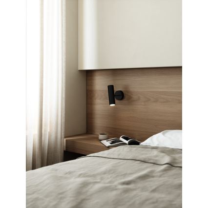 DFTP by Nordlux - Zidna reflektorska svjetiljka MIB 1xGU10/8W/230V crna