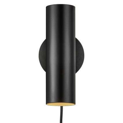 DFTP by Nordlux - Zidna reflektorska svjetiljka MIB 1xGU10/8W/230V crna