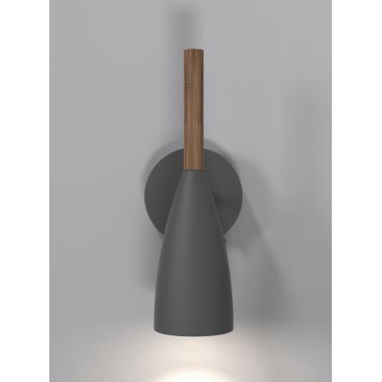 DFTP by Nordlux - Zidna reflektorska svjetiljka PURE 1xGU10/8W/230V siva