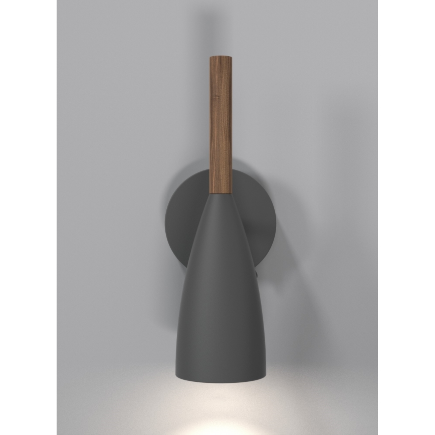 DFTP by Nordlux - Zidna reflektorska svjetiljka PURE 1xGU10/8W/230V siva