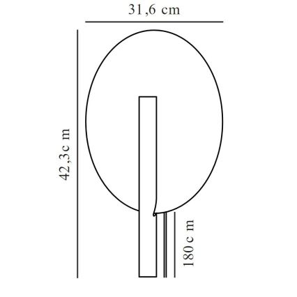DFTP by Nordlux - Zidna svjetiljka FURIKO 1xG9/25W/230V crna