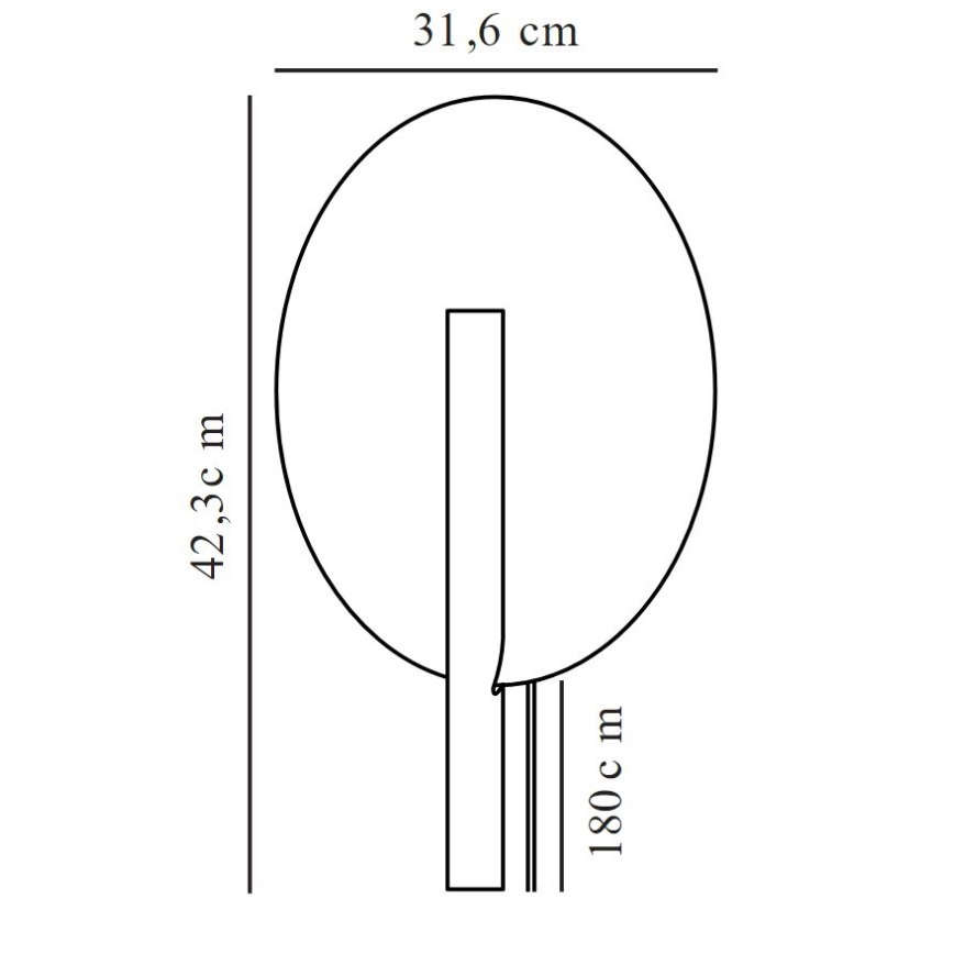 DFTP by Nordlux - Zidna svjetiljka FURIKO 1xG9/25W/230V crna