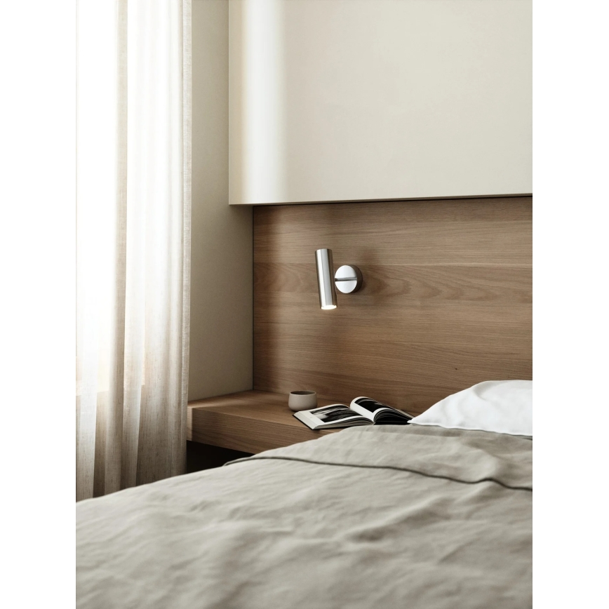 DFTP by Nordlux - Zidna svjetiljka MIB 1xGU10/20W/230V polirani krom