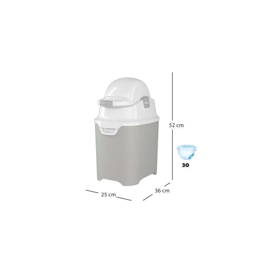 DiaperChamp - Koš za pelene ONE bežičasta