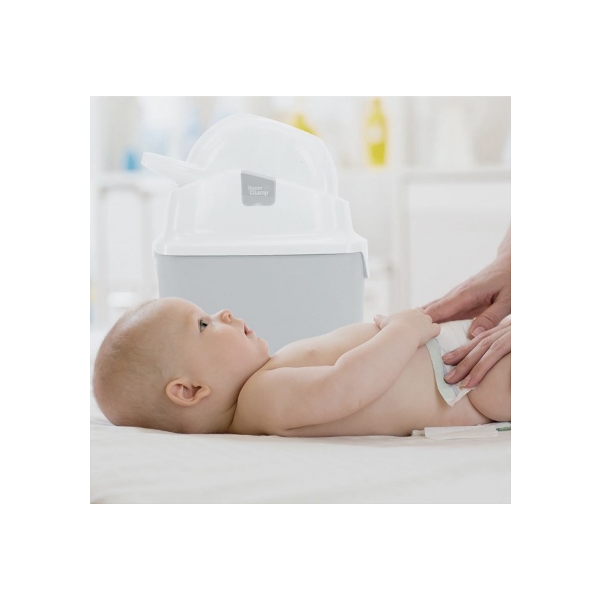 DiaperChamp - Koš za pelene ONE bijela