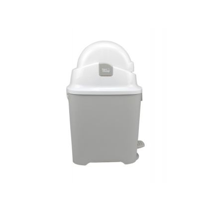 DiaperChamp - Koš za pelene ONE HANDSFREE siva
