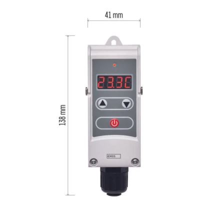 Digitalni cijevni termostat 230V