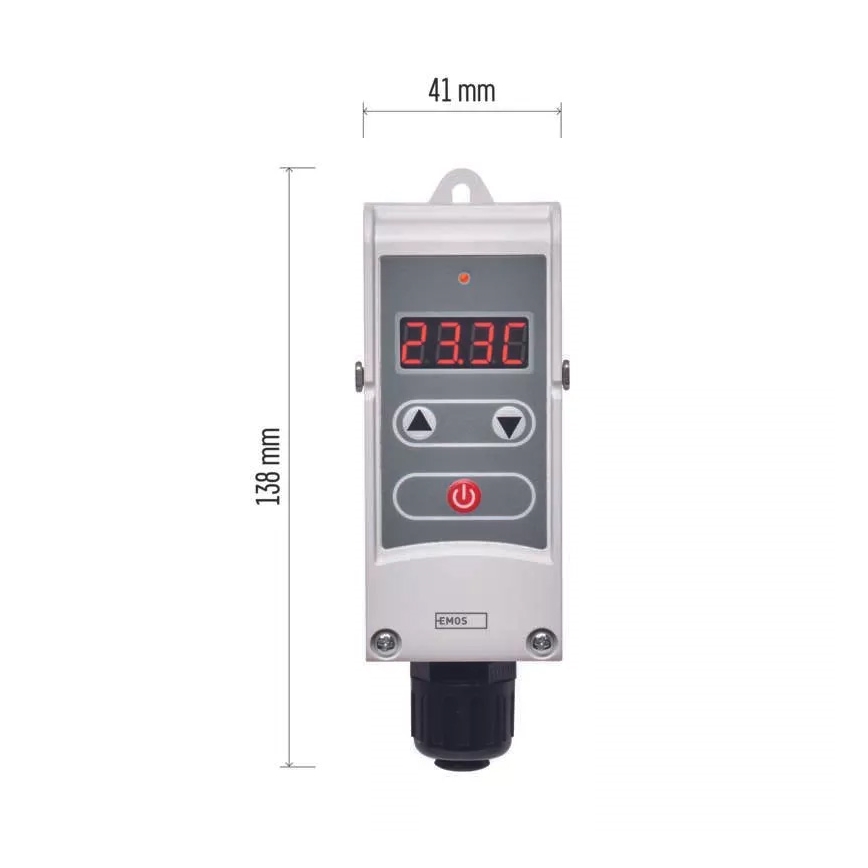 Digitalni cijevni termostat 230V