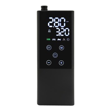 Digitalni džepni kompresor 4000 mAh 5V crna