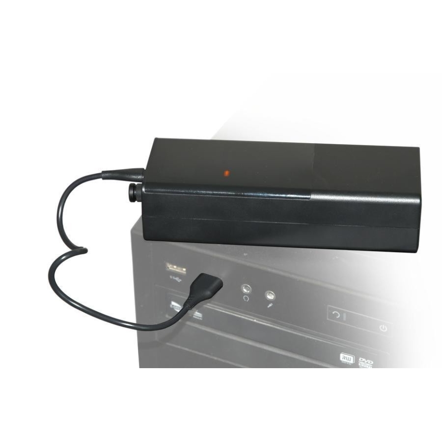Digitalni džepni kompresor 4000 mAh 5V crna