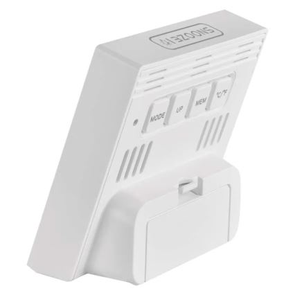 Digitalni termometar s higrometrom 1xAA bijeli