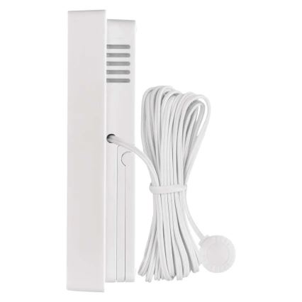 Digitalni termometar s higrometrom, 2x AAA, bijeli