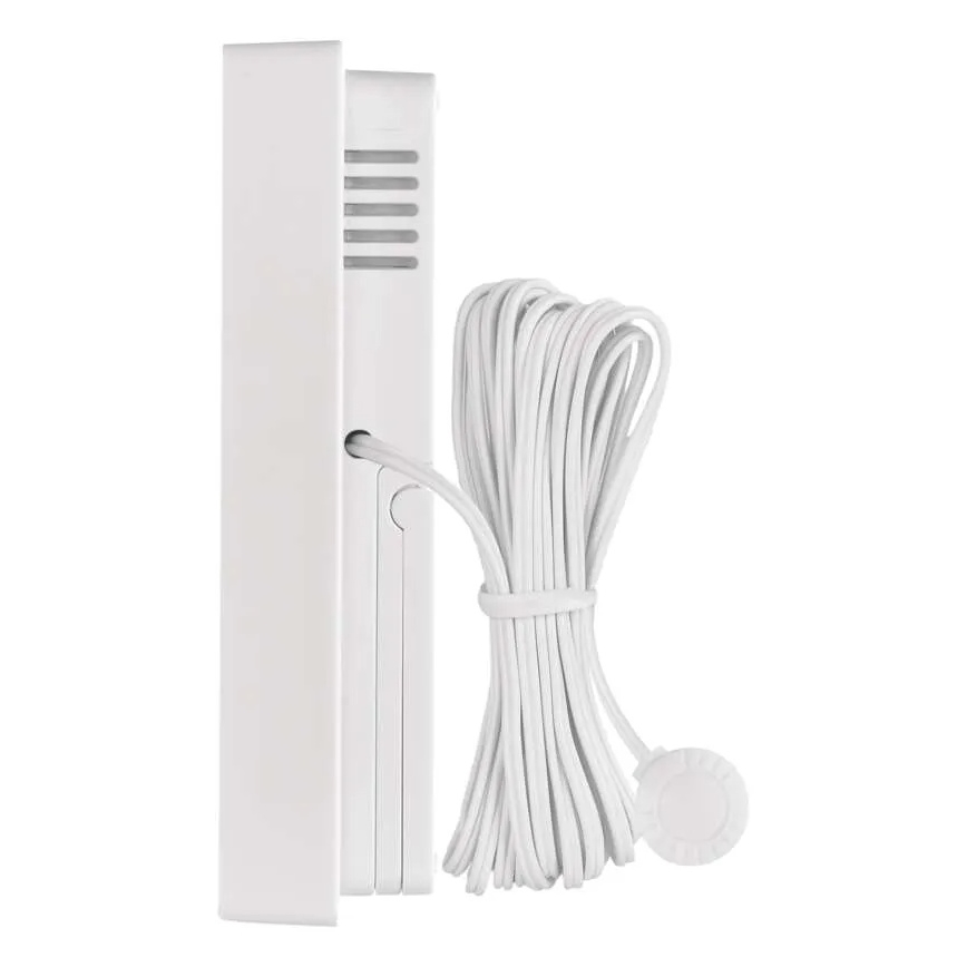 Digitalni termometar s higrometrom 2xAAA bijela