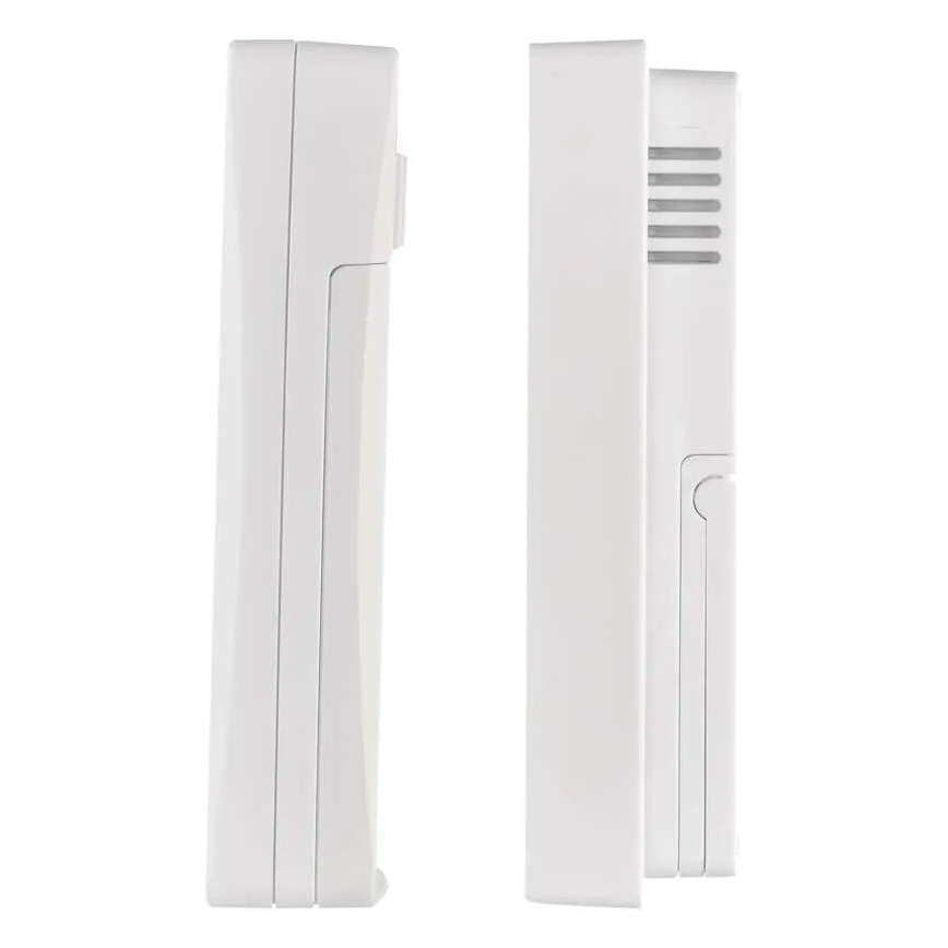 Digitalni termometar s higrometrom 2xAAA bijela